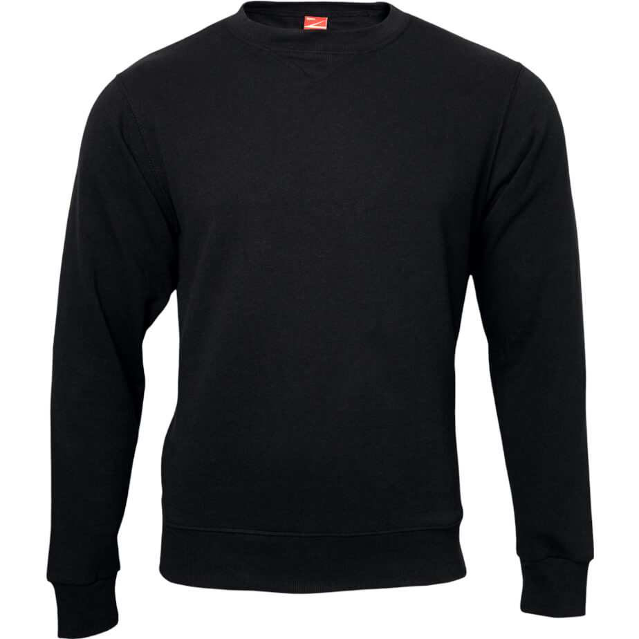 FWRD Basic Crew Neck Sweater Black Front